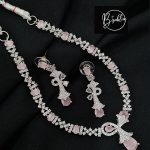 luxury set with pink stone