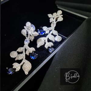 fancy earring – (floral design)